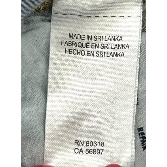 Lucky Brand Women’s Jeans High Rise Mom Jean Drew Ankle 0/25 Blue Distressed But - Picture 12 of 16